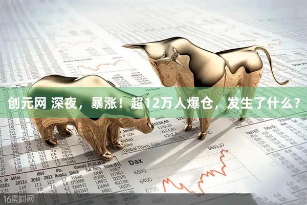 创元网 深夜，暴涨！超12万人爆仓，发生了什么？